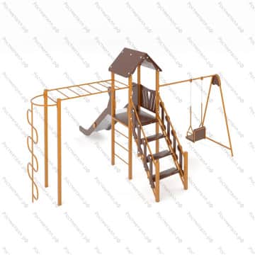 Детский игровой комплекс Австрия 03 ЭКО