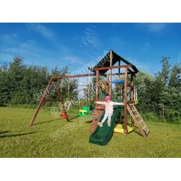 Детский игровой комплекс Сибирика с сеткой