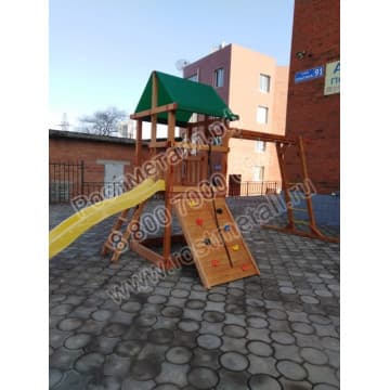Детский игровой комплекс Сибирика с рукоходом