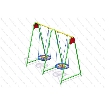Детские качели двухместные Гнездо