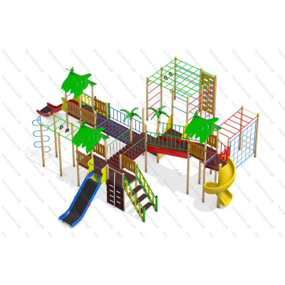 Детский игровой комплекс Тропики