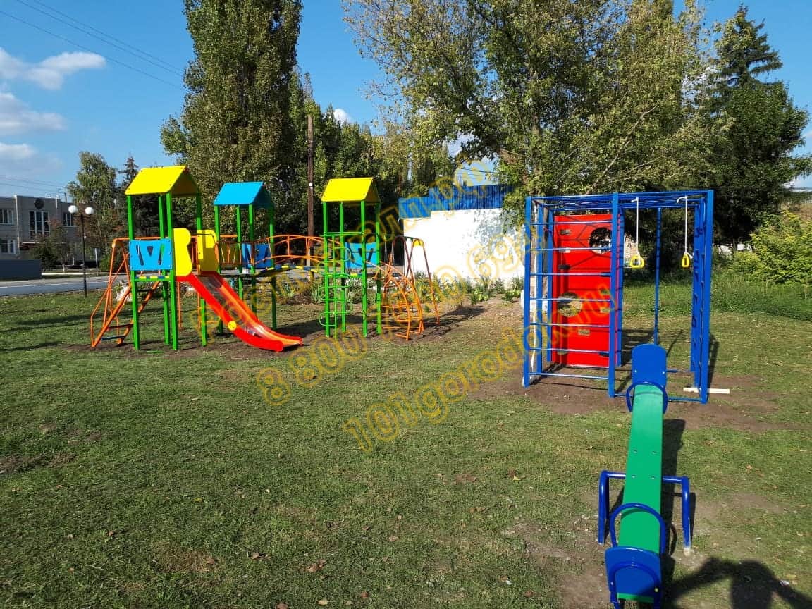 Строительство детской площадки в садовом товариществе