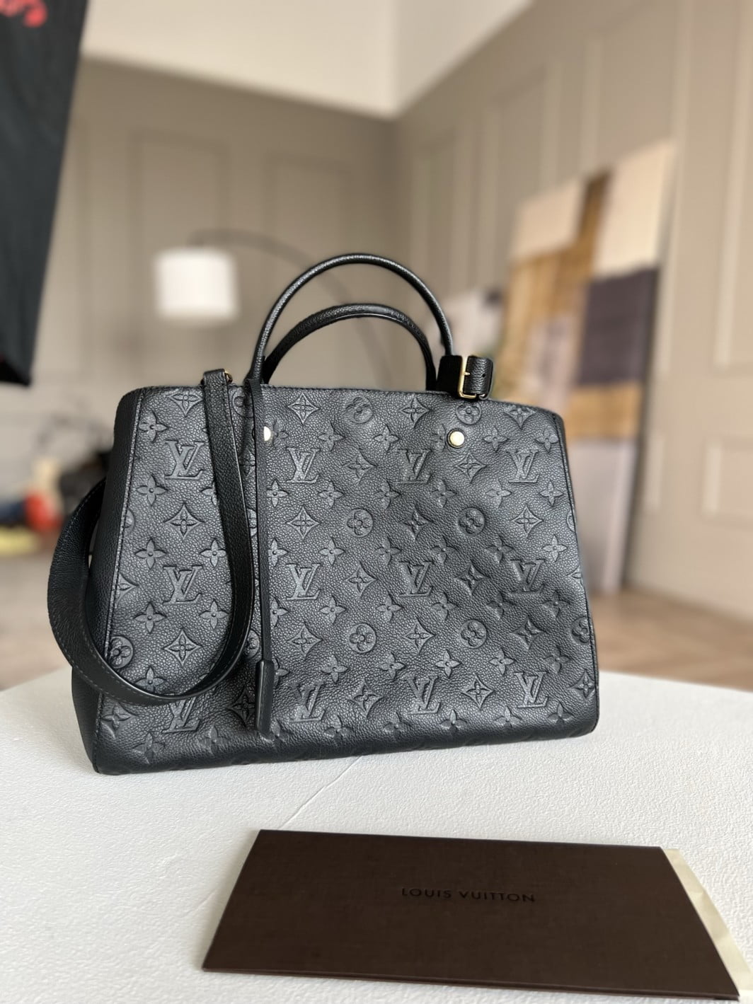 Скидка! Louis Vuitton сумка Montaigne Empreinte GM новая