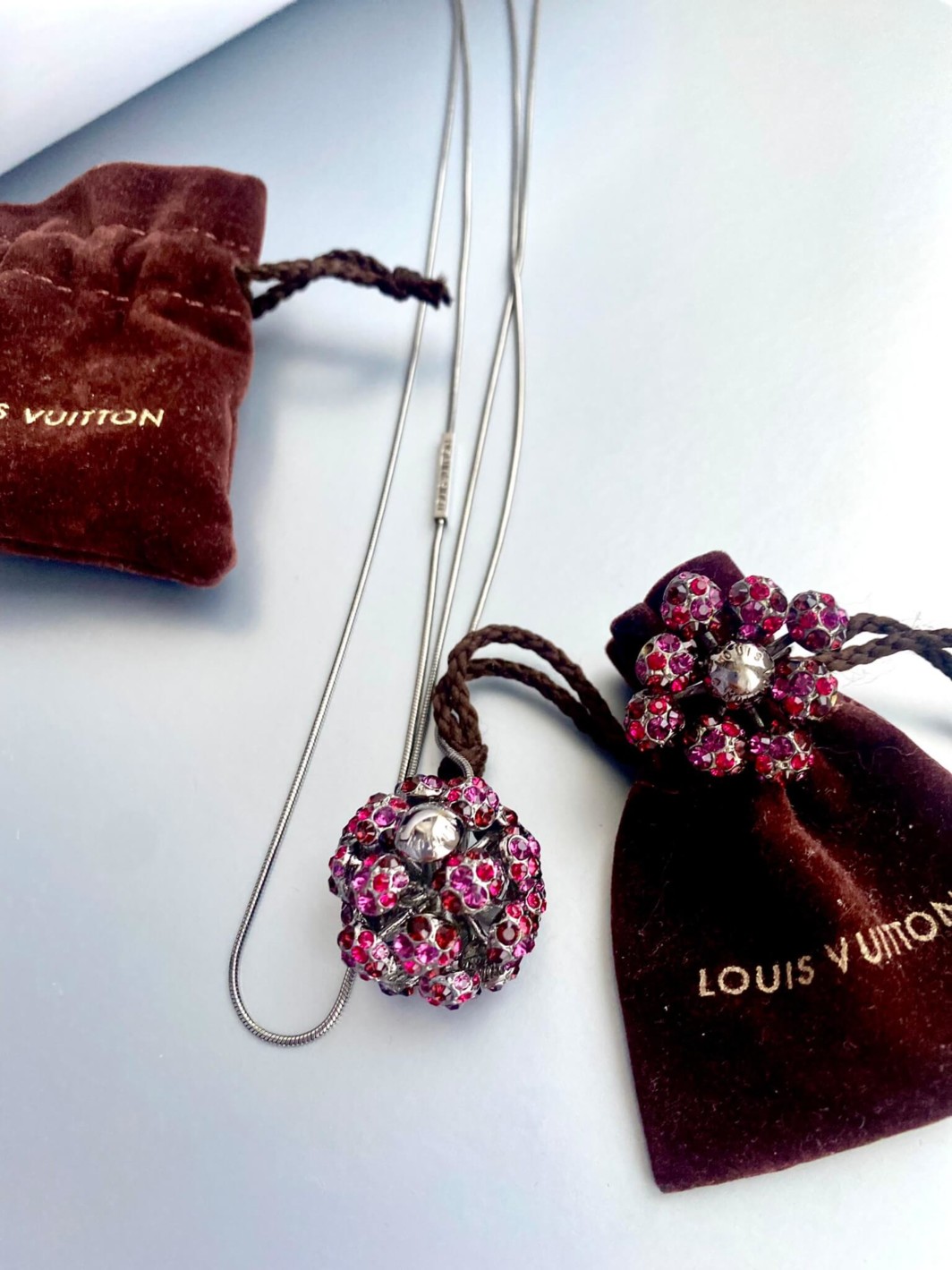 Комплект кольцо и колье Louis Vuitton 1001 Nuit