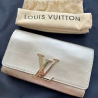 Клатч Louis Vuitton Louise EW Gold