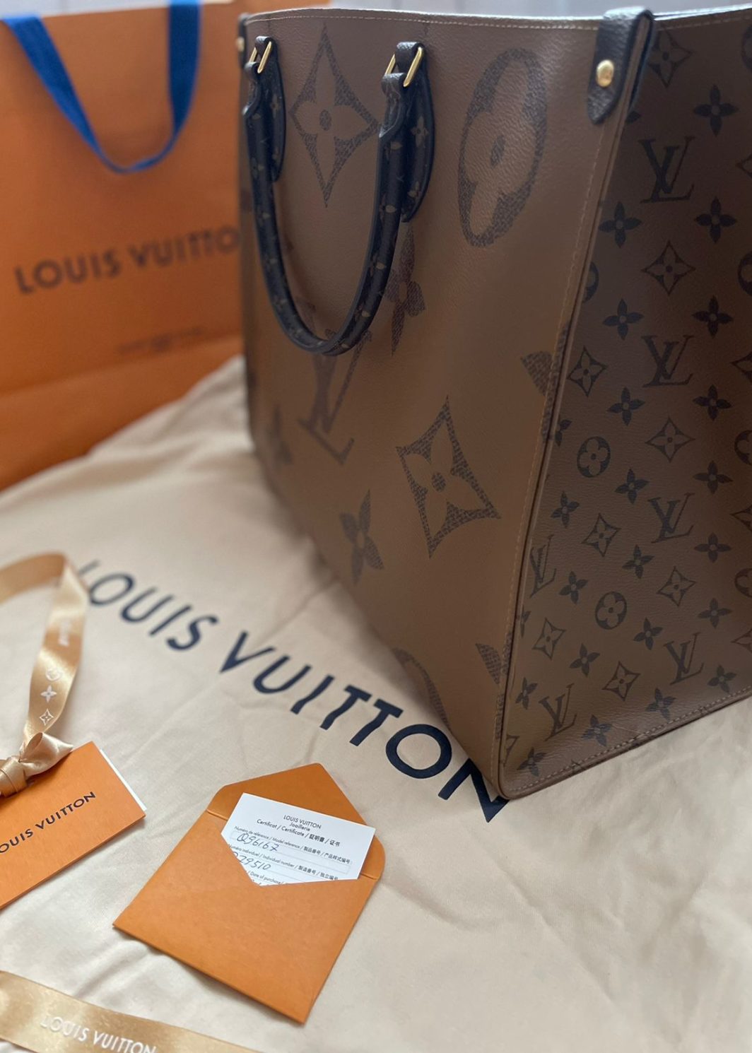 Louis Vuitton портфель Porte Documents Jour Macassar