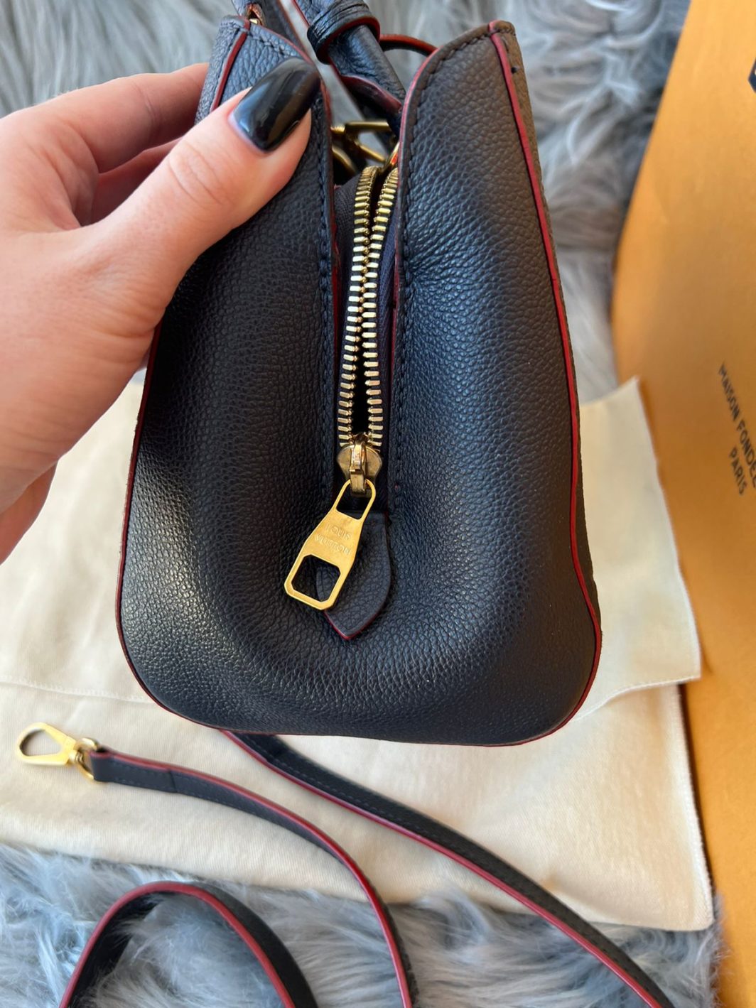 Louis Vuitton сумка Montaigne BB Empreinte