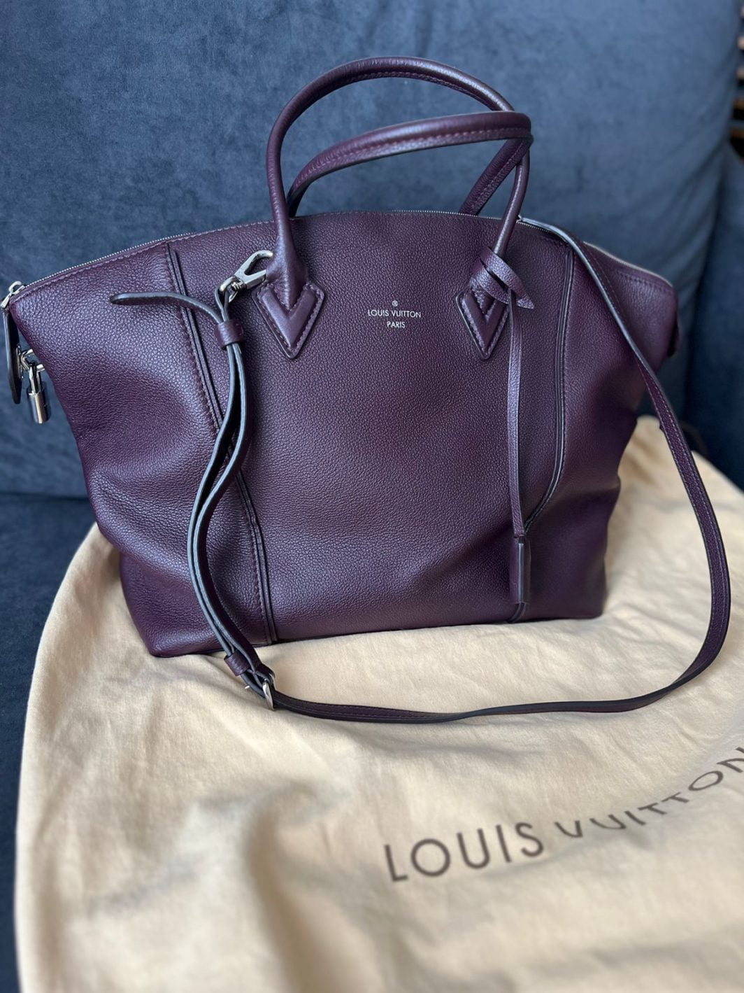 Louis Vuitton LockIt Taurillon сумка тоут