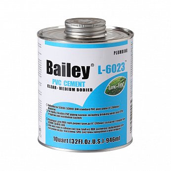 Клей Bailey для ПВХ труб (с кистью)