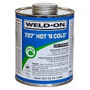 Клей Weld-On 727 Hot 'R Cold НПВХ/ХПВХ, прозрачный