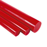 Полиуретан стержень твердый Ф20 мм, L 500 мм Китай