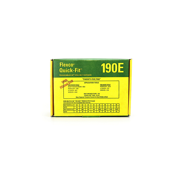Механический соединитель Flexco 190Е (25 штук в упаковке) фото 1