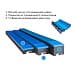 Демпферная станция 800мм, балка H100 превью 2
