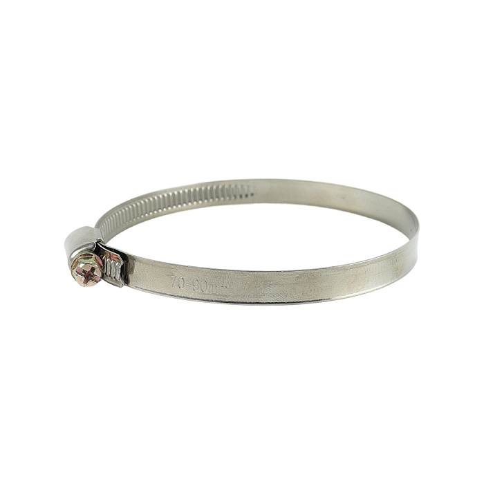 Хомут червячный 90-110/9 W2 нерж. сталь фото 3