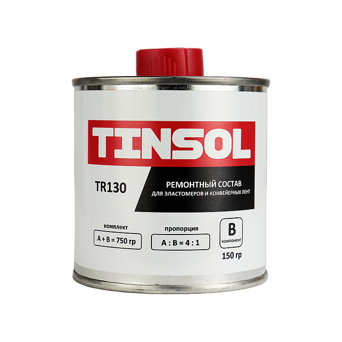 Двухкомпонентный ремонтный состав TINSOL TR130, A 600 г + B 150 г  фото 2