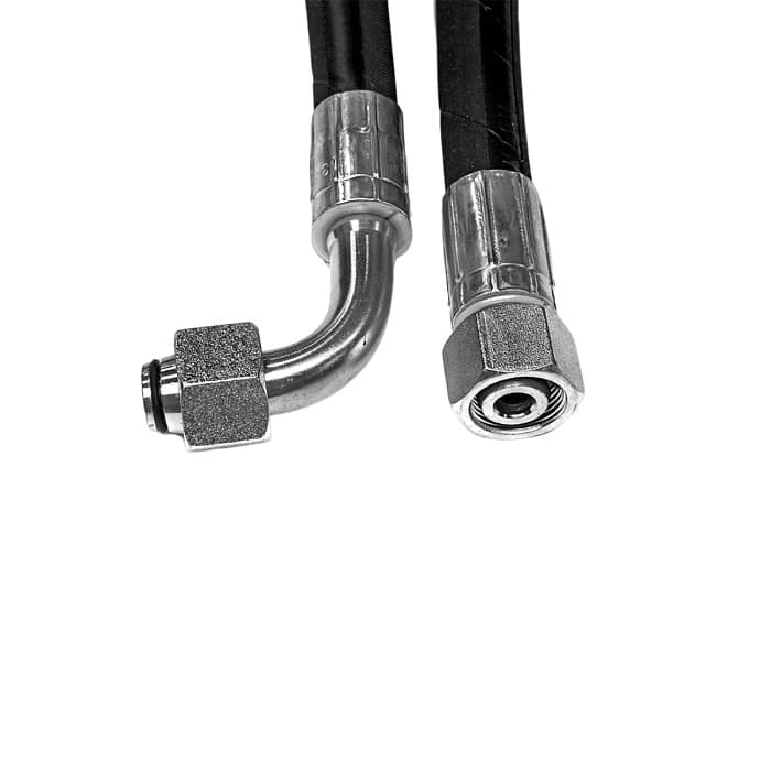 Рукав РВД DKOL ДУ12 2 SN (кл27) М22х1.5 0/90 (275 атм) - 2250 фото 1