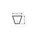 Ремень клиновой SPZ-1420 Lp (8,5*8-1420) CONTI-V превью 3