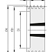 Шкив клиновой SPA 2х125 (ТВ 1610) превью 2