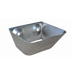 Ковш норийный металлический КН-50-БД без дна (160х145х77 мм)