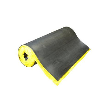 Резина для защиты от износа 6*2000 мм Black 60 Sh, с CN-слоем