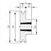 Шкив клиновой SPC 3х265 (ТВ 3535) превью 2
