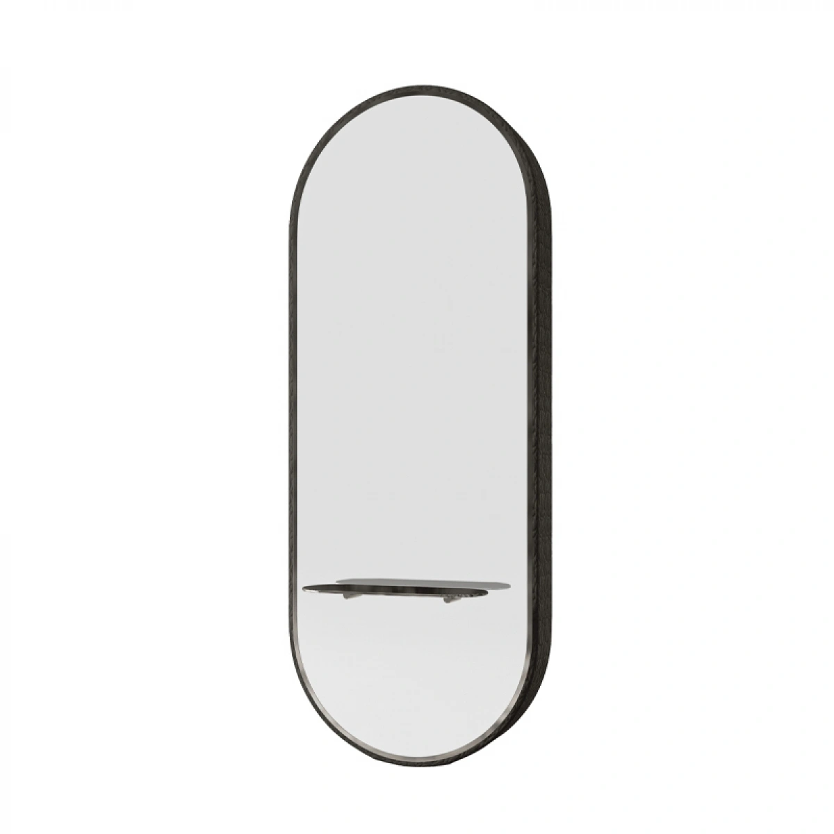 Парикмахерское зеркало KATHERINE RING WALL WITH SHELF GCMW247KA