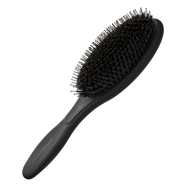 Щетка EXPERT CARE OVAL Boar & Nylon Bristles Black Label фото