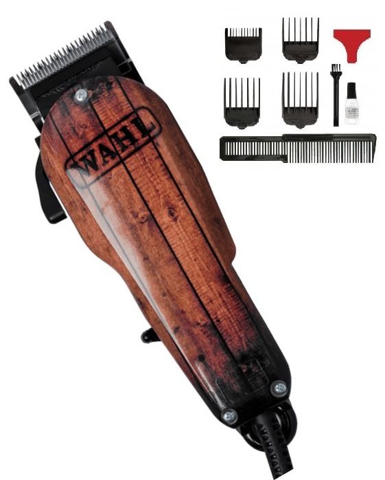 Машинка для стрижки Wahl Super Taper Wood Pattern фото