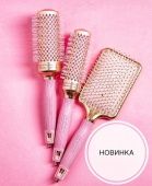 Набор Термобрашинги керамические + ион NanoThermic розовое золото фото купить в магазине
