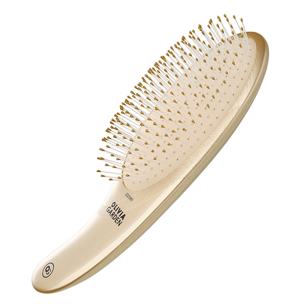 Щетка EXPERT CARE CURVE Nylon Bristles Gold фото