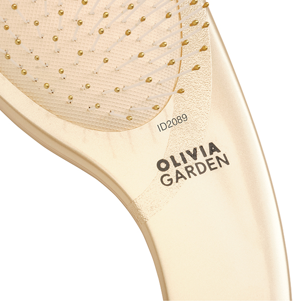 Щетка EXPERT CARE CURVE Nylon Bristles Gold фото