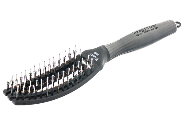 Щетка для волос Fingerbrush Care Iconic Boar&Nylon Black S ID0651/BR-FB1PC-CS000 фото