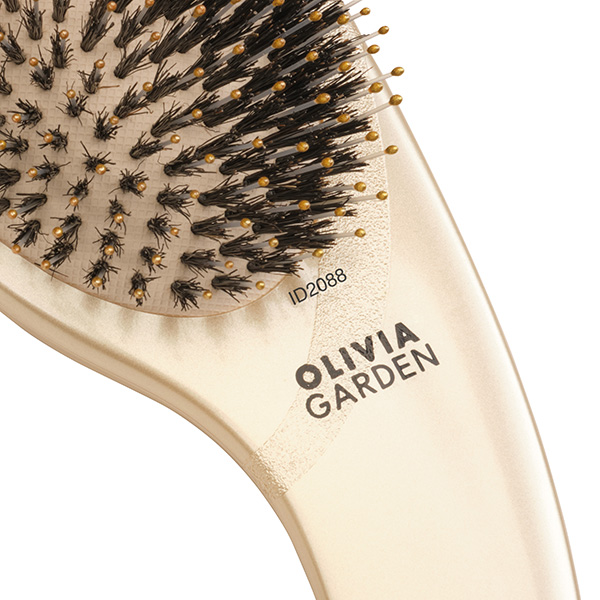 Щетка EXPERT CARE CURVE Boar&Nylon Bristles Gold фото