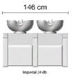 Парикмахерская мойка IMPERIAL DB Ceriotti 57215