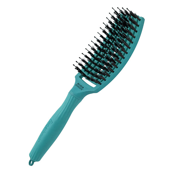 Щетка для укладки Fingerbrush Care Iconic Boar&Nylon BLUE LAGOON ID1835 фото