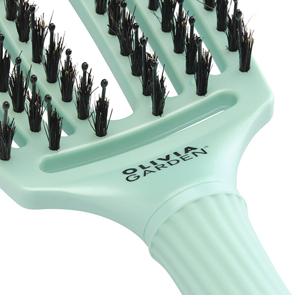 Щетка Fingerbrush Boar&Nylon Arctic Teal ID1862 фото