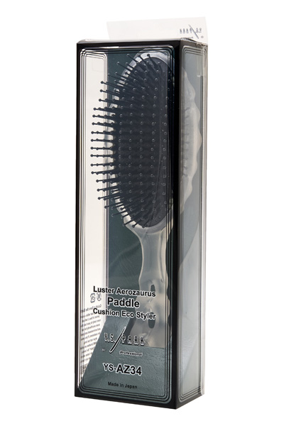Щетка для волос Y.S.park Eco Styler Az34, антистатическая, прозрачная, теплостойкая до 220 градусов, 85 г фото