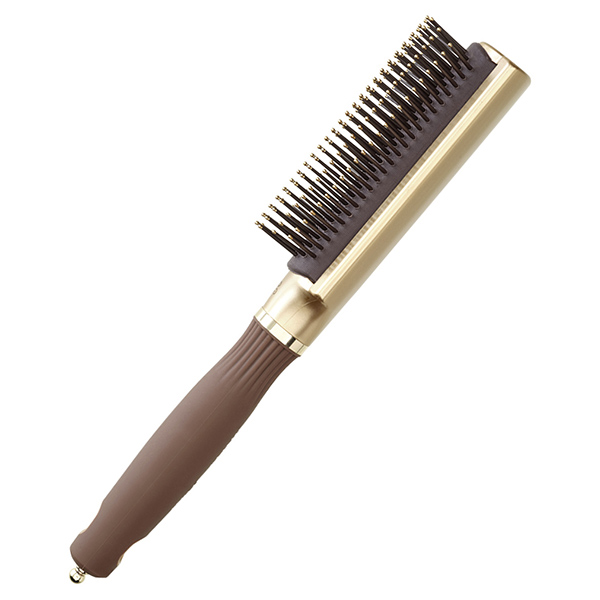 Щетка EXPERT STYLE CONTROL Nylon Bristles Gold&Brown 9 рядов фото