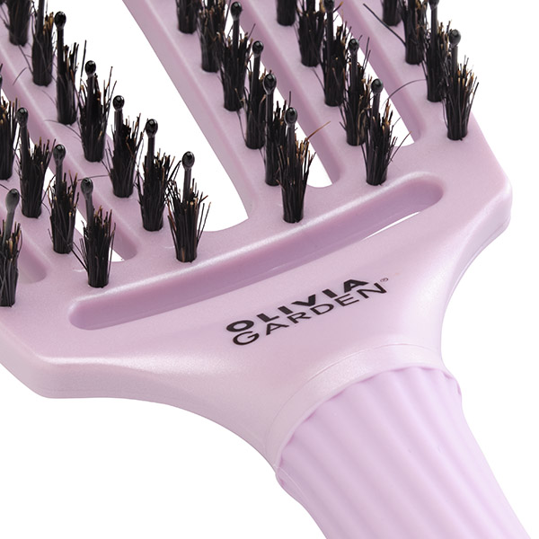 Щетка Fingerbrush Boar&Nylon Ethereal Lavender ID1864 фото