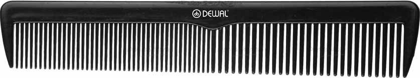 расческа dewal" эконом" карманная, черная 14,5 см фотографии в магазине Denirashop.ru
