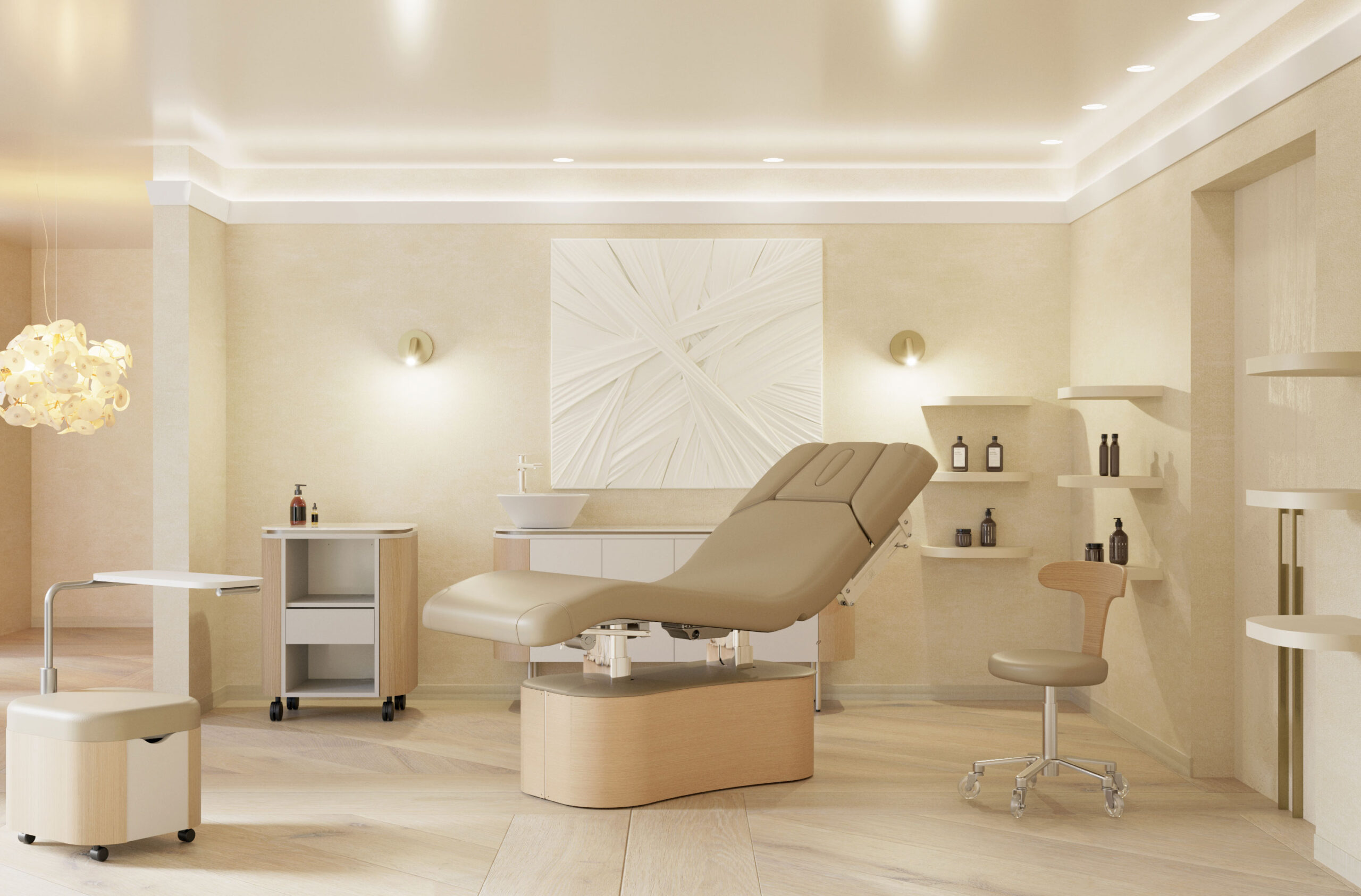 Массажный стол Sansara картинки  Nilo Spa Design Sansara