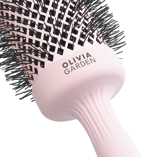 Термобрашинг Olivia Garden ID2224, Expert Blowout SpeedXL Wavy Bristles Pastel Pink, 55 мм, розовый фото