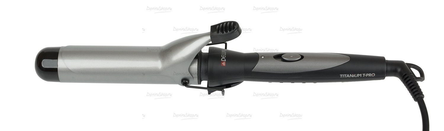 плойка  для волос dewal pro titanium t pro, 48вт, 33мм в магазине Denirashop.ru