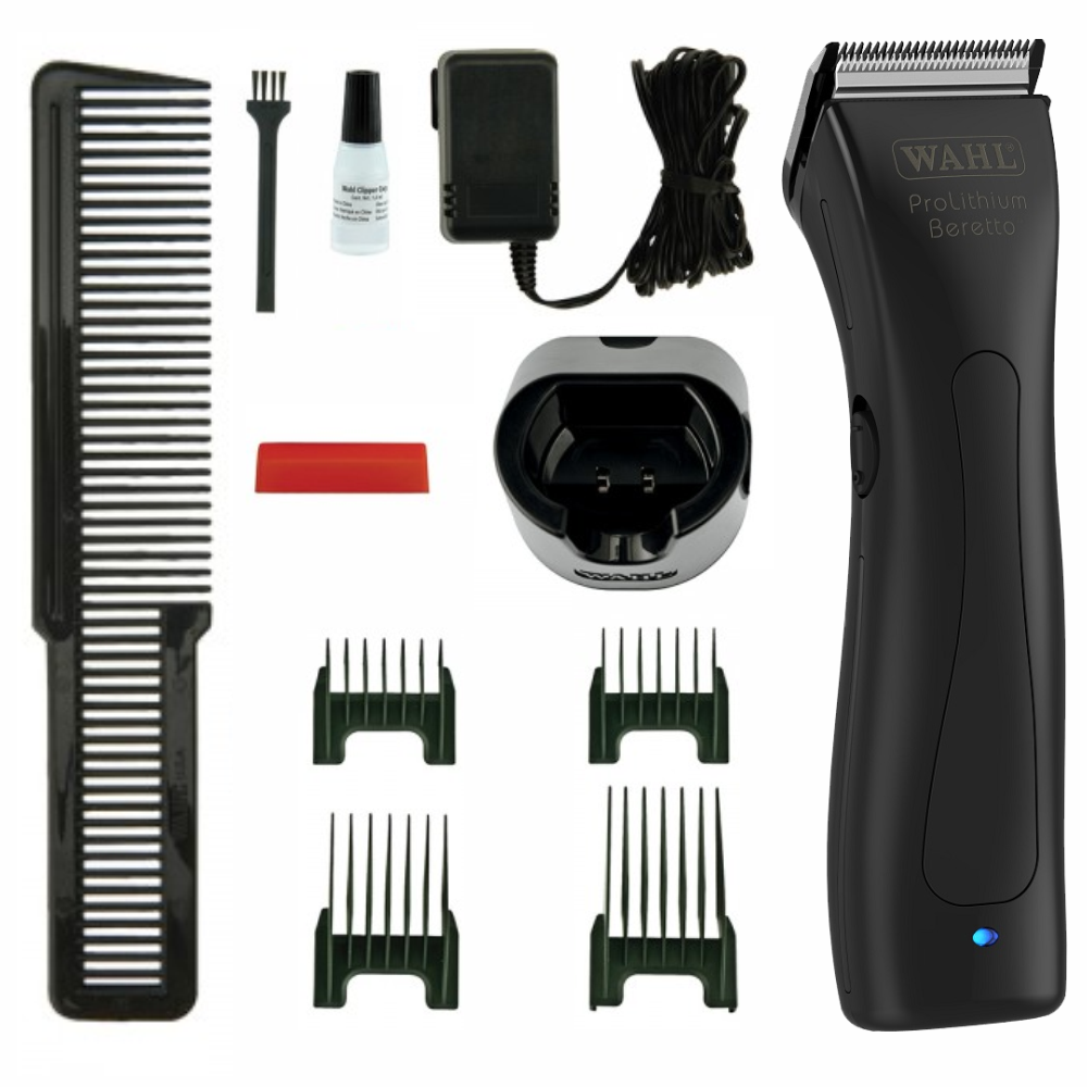 Машинка для стрижки Wahl Beretto Stealth (Черная) фото