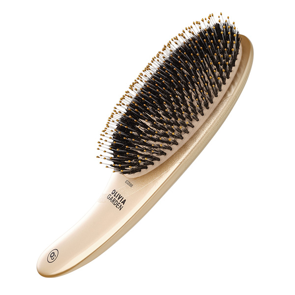 Щетка EXPERT CARE CURVE Boar&Nylon Bristles Gold фото