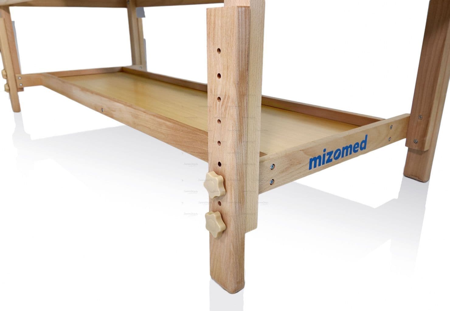 Массажный стационарный стол Mizomed Stationary Pro 2, бежевый картинки Мизомед 49013