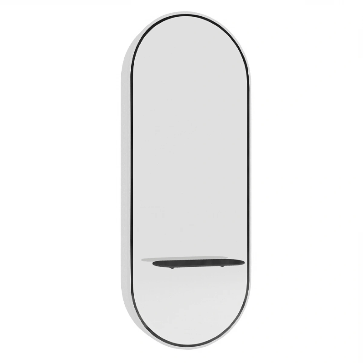 Парикмахерское зеркало KATHERINE RING WALL WITH SHELF GCMW247KA