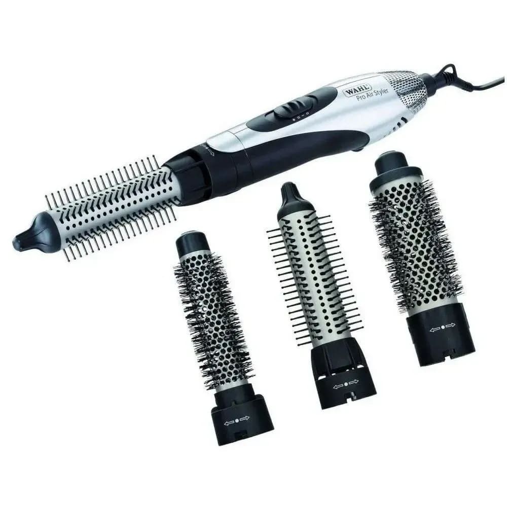 Фен-щетка Wahl Proairstyler 4550-0471, 3 насадки, 3 температурных режима, черный фото