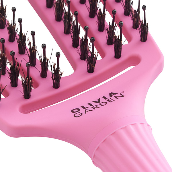 Щетка Fingerbrush Boar&Nylon_2024 Bubble Pink ID1844 фото