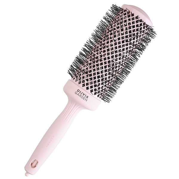 Термобрашинг Olivia Garden ID2224, Expert Blowout SpeedXL Wavy Bristles Pastel Pink, 55 мм, розовый фото